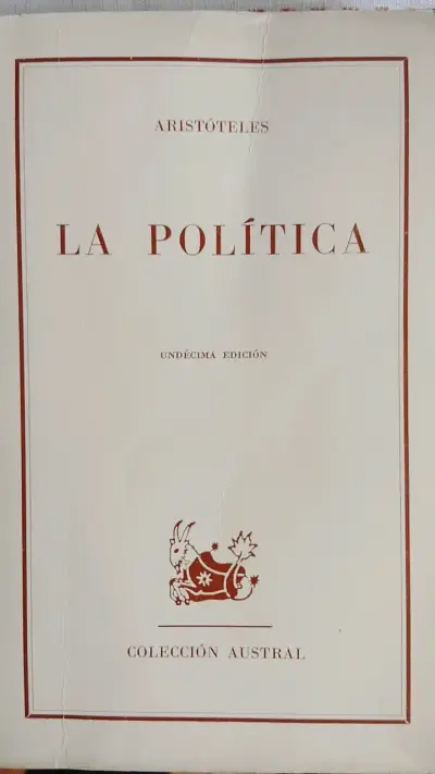 'La Política' de Aristóteles - Undécima Edici - miniatura 1