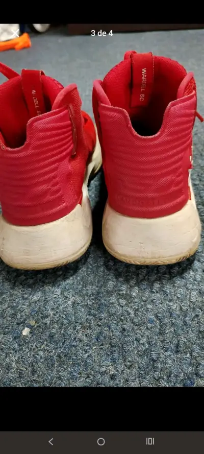 Zapatillas deportivas rojas Under Armour 3Zero - miniatura 3