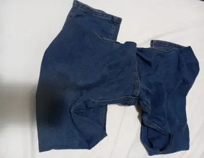 Jeans azul oscuro para mujer Extralindas talla 46 - miniatura 4
