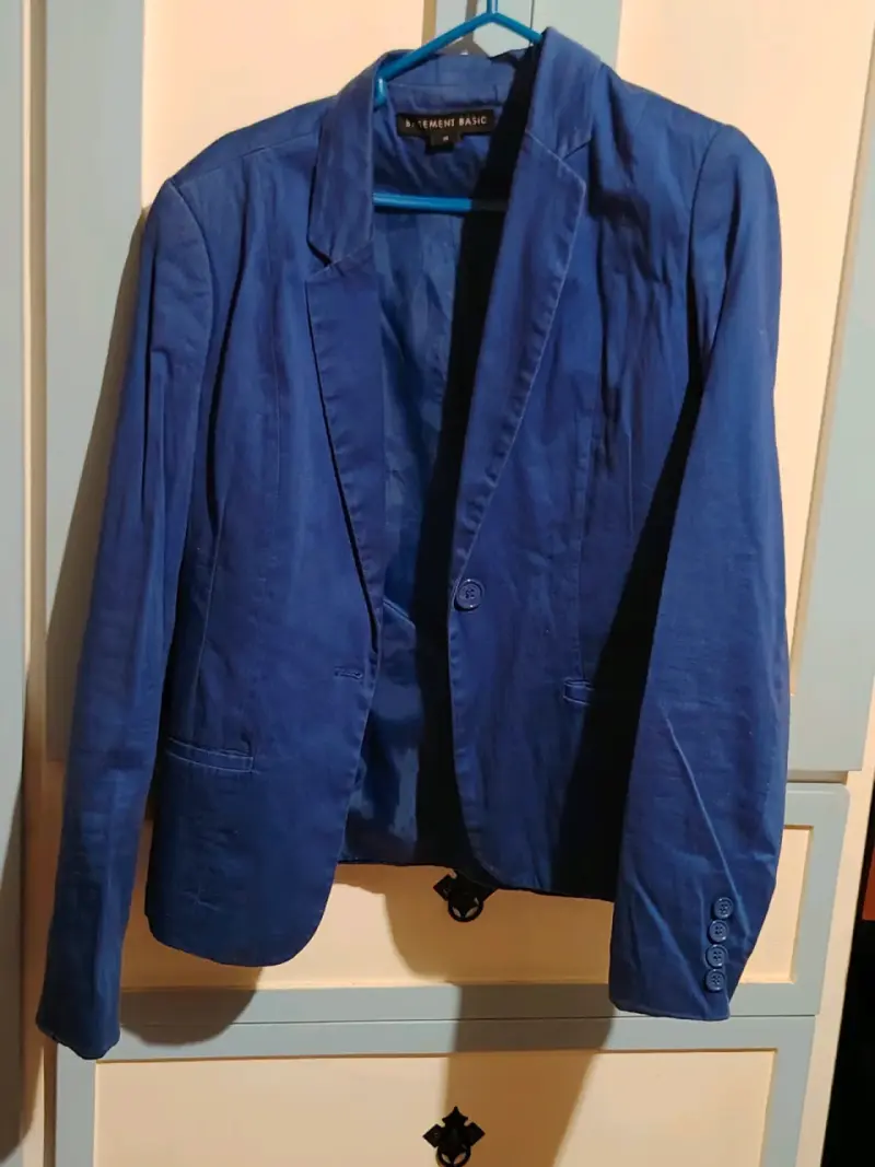 Blazer azul mujer Basement Basic talla 38