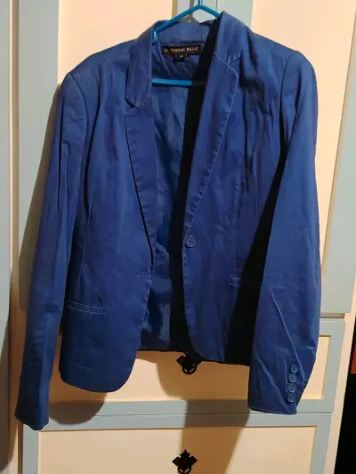Blazer azul mujer Basement Basic talla 38 - miniatura 1