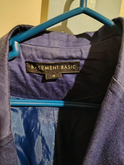 Blazer azul mujer Basement Basic talla 38 - miniatura 2