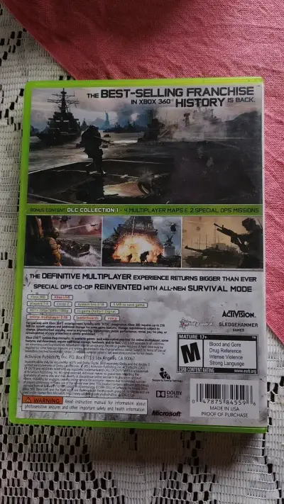Juego Xbox 360 Call of Duty MW3 con DLC - miniatura 2