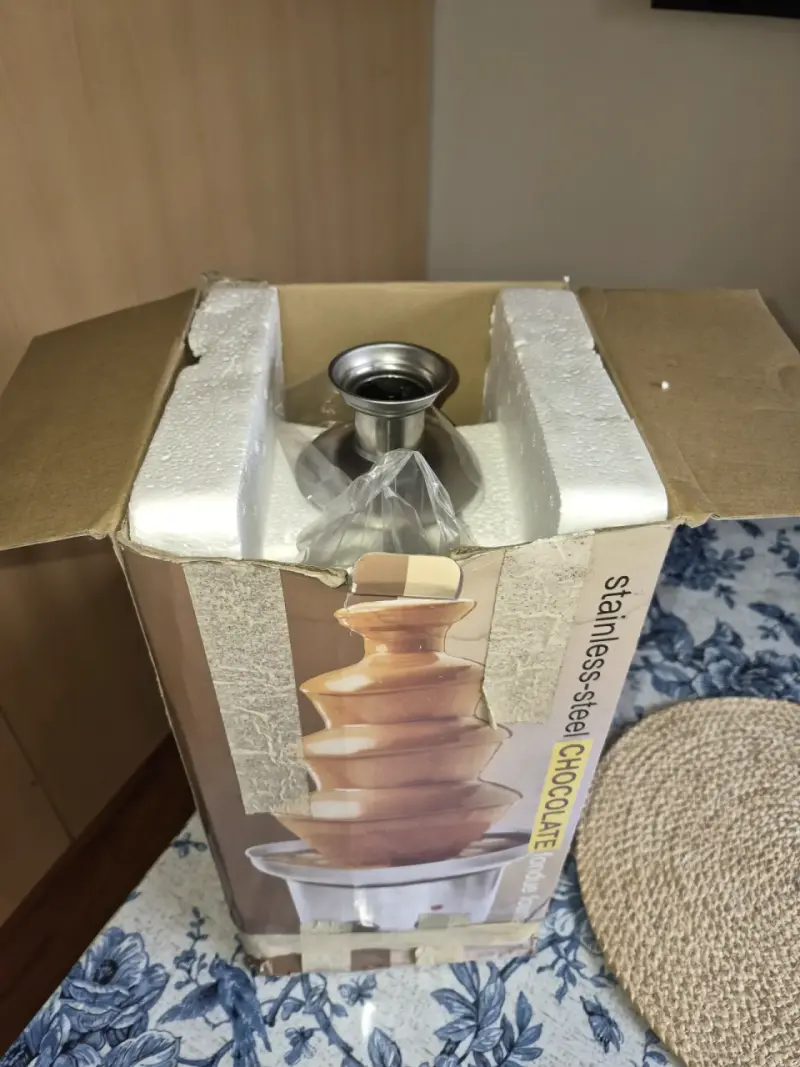 Fuente de chocolate de acero inoxidable - 4