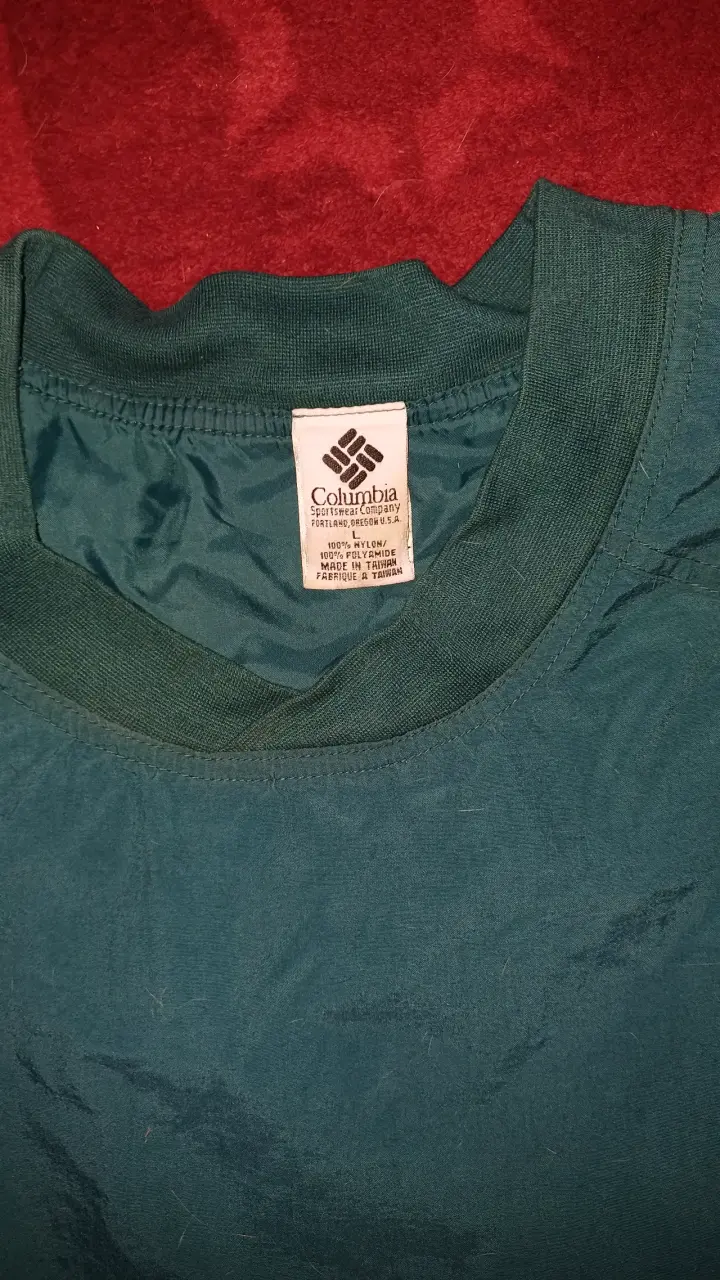 Cortavientos verde Columbia para hombre - 2