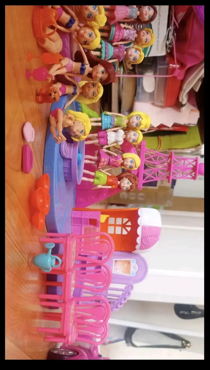 Set de juego Polly Pocket con muñecas y accesorios