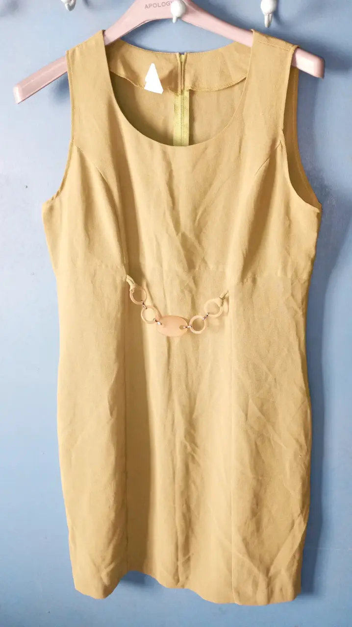 Vestido corto verde - 3