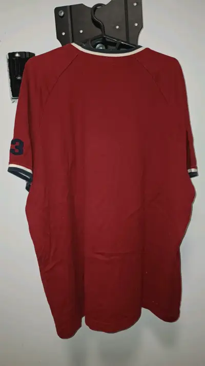 Polera roja Old Navy oversized - miniatura 2