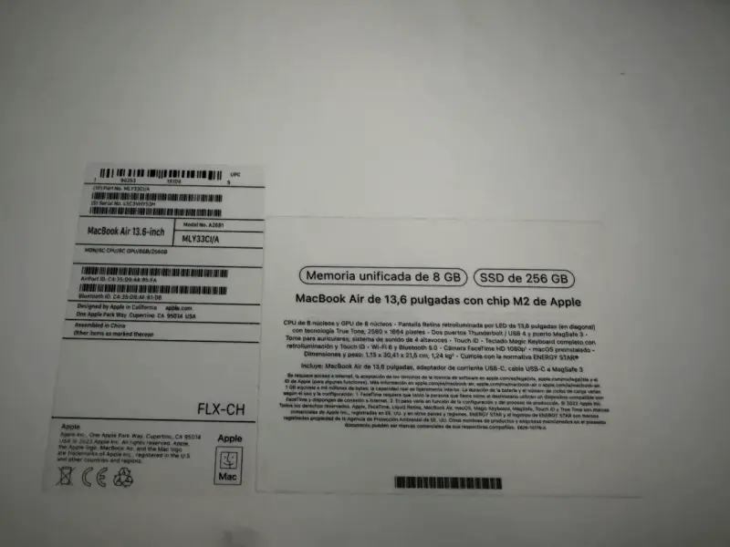 MacBook Air 13.6 pulgadas M2 256GB SSD - 4