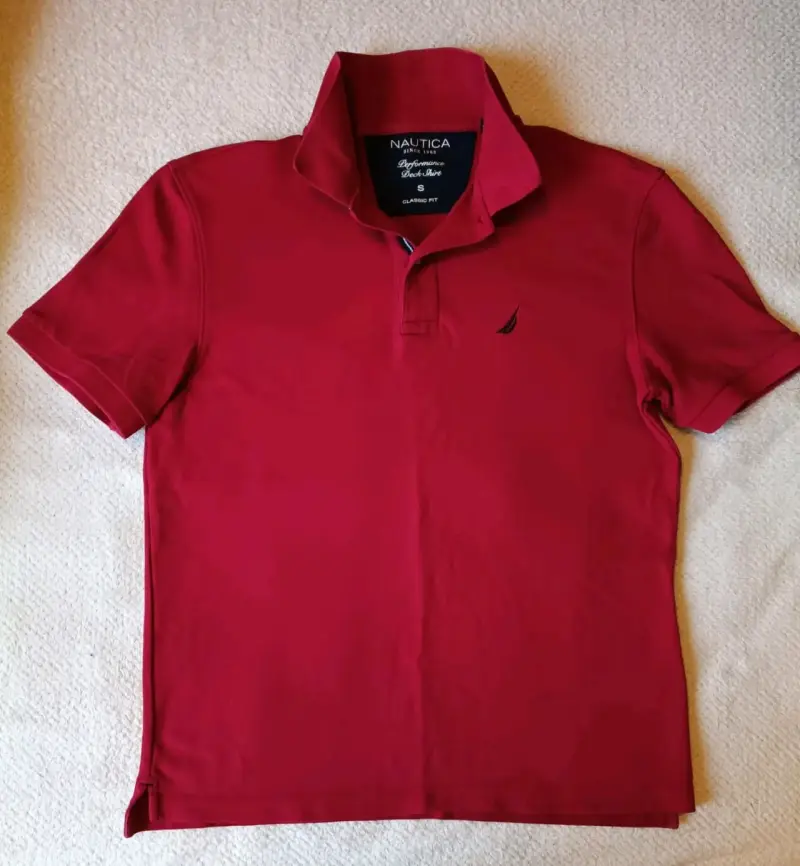 Polera Polo Roja Nautica Talla S