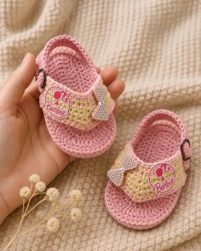 Zapatillas tejidas para bebé estilo deportivo - miniatura 6