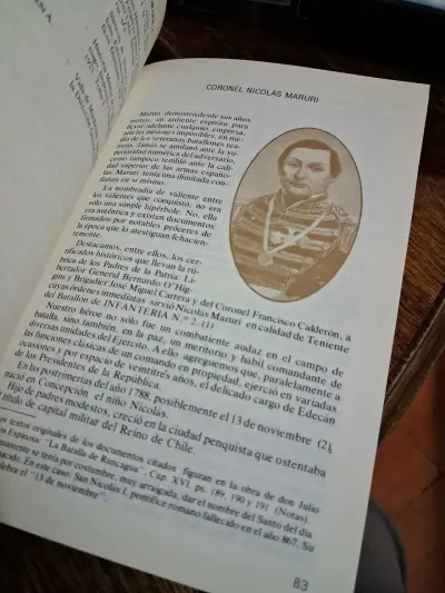 Libro Héroes y Soldados Ilustres del Ejército de Chile 1810-1891 - miniatura 6
