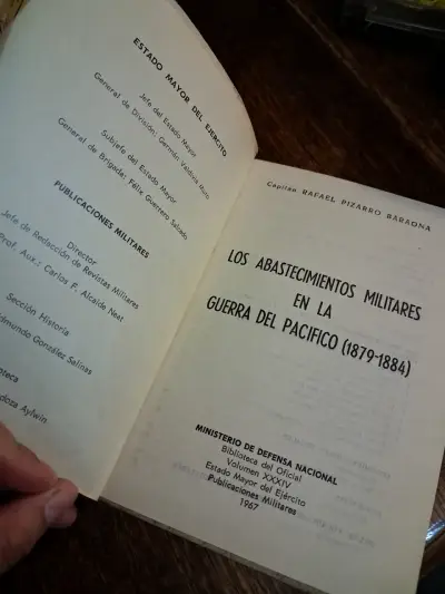 Libro Los Abastecimientos Militares en la Guerra del Pacífico - miniatura 3