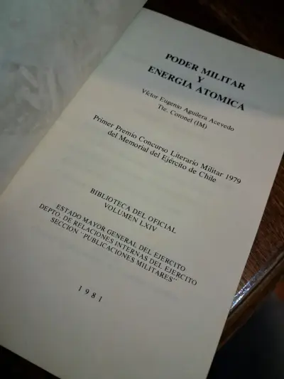 Libro Poder Militar y Energía Atómica de 1981 - miniatura 4