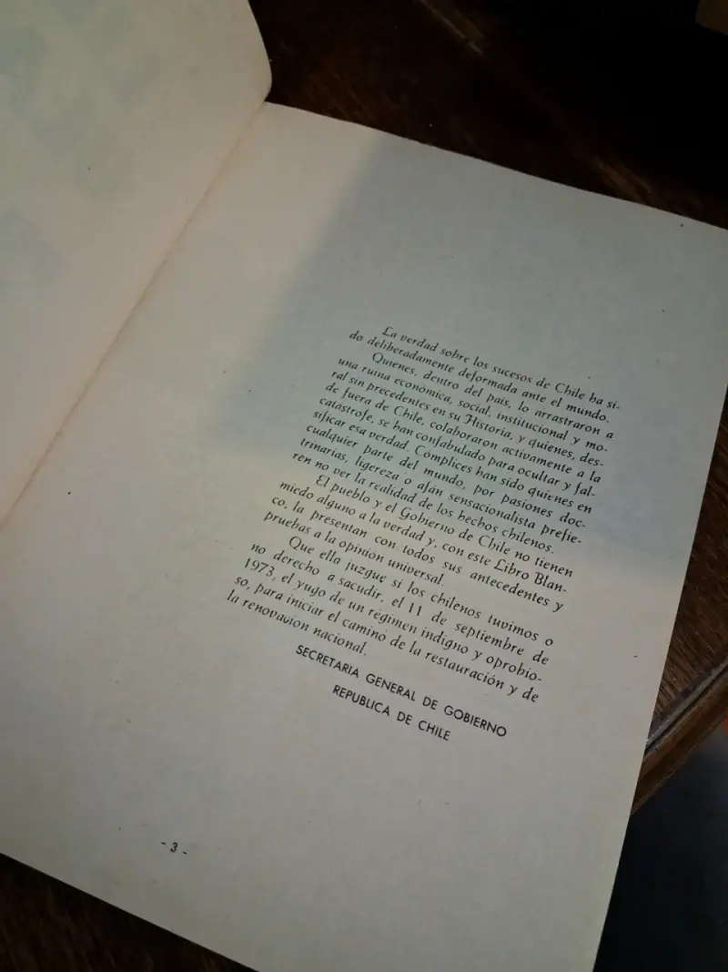 Libro Blanco del Cambio de Gobierno en Chile 1973 - 3