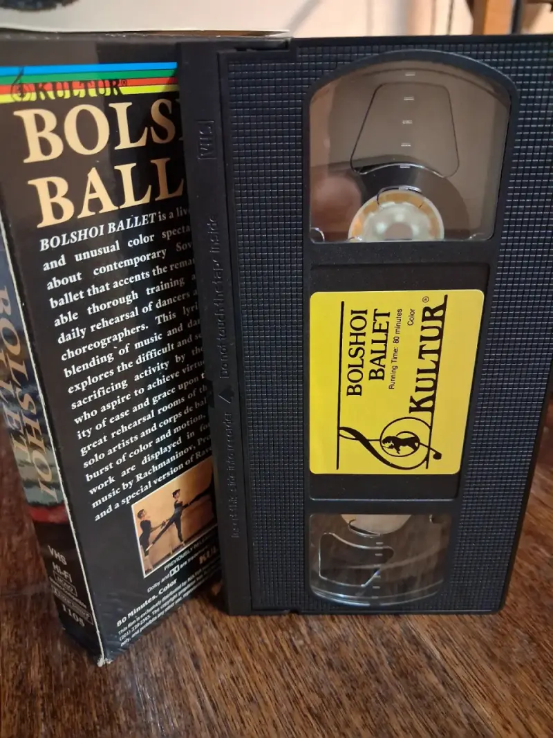Cinta VHS Bolshoi Ballet Kultur - 3