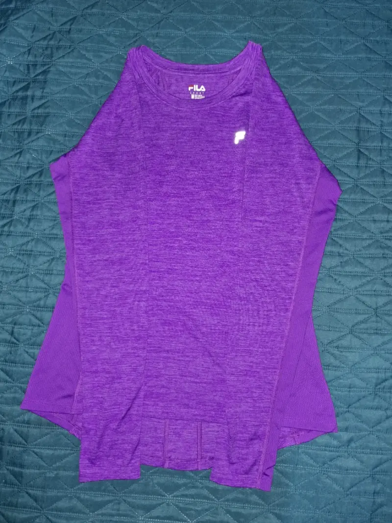 Polera deportiva morada Fila para mujer - 2