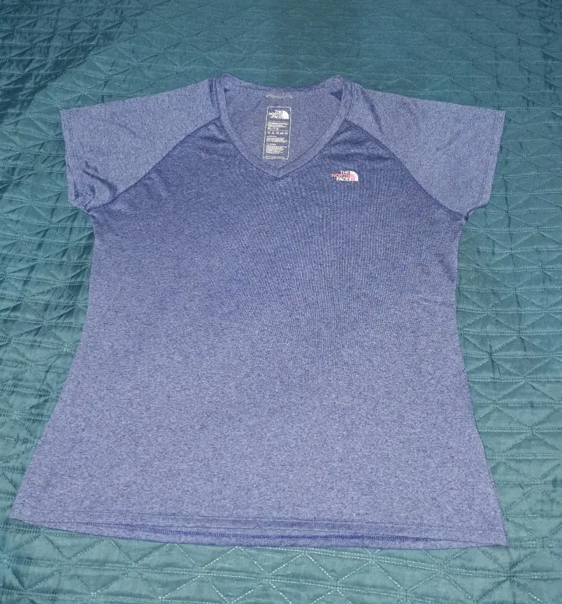 Polera Deportiva Mujer The North Face Azul