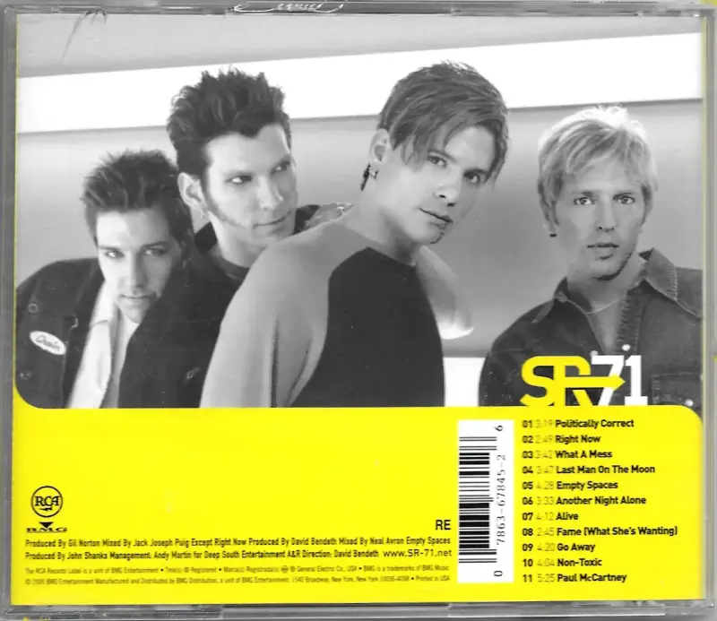 SR-71 – Now You See Inside (CD) - 2