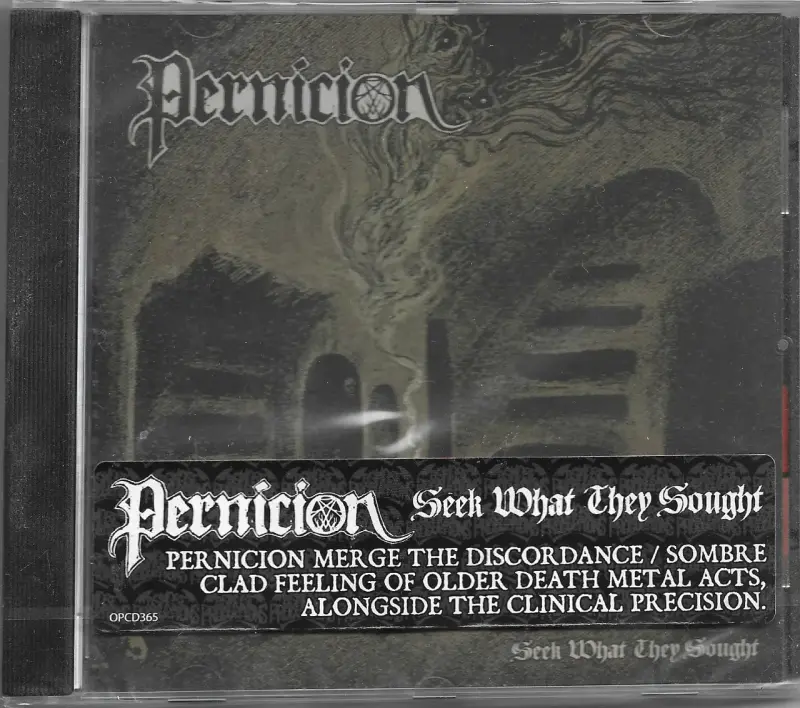 Pernicion - Seek What They Sought (CD)