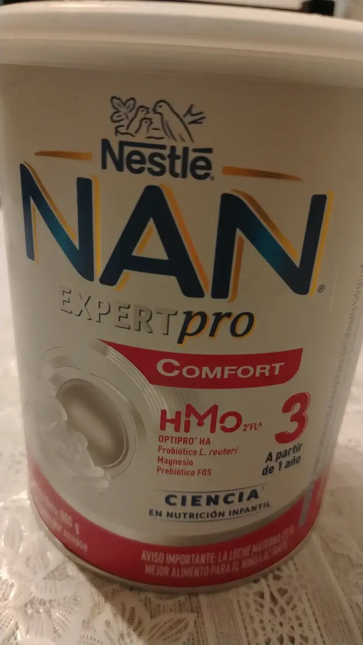 Leche Infantil Nestlé NAN Expertpro Comfort 3