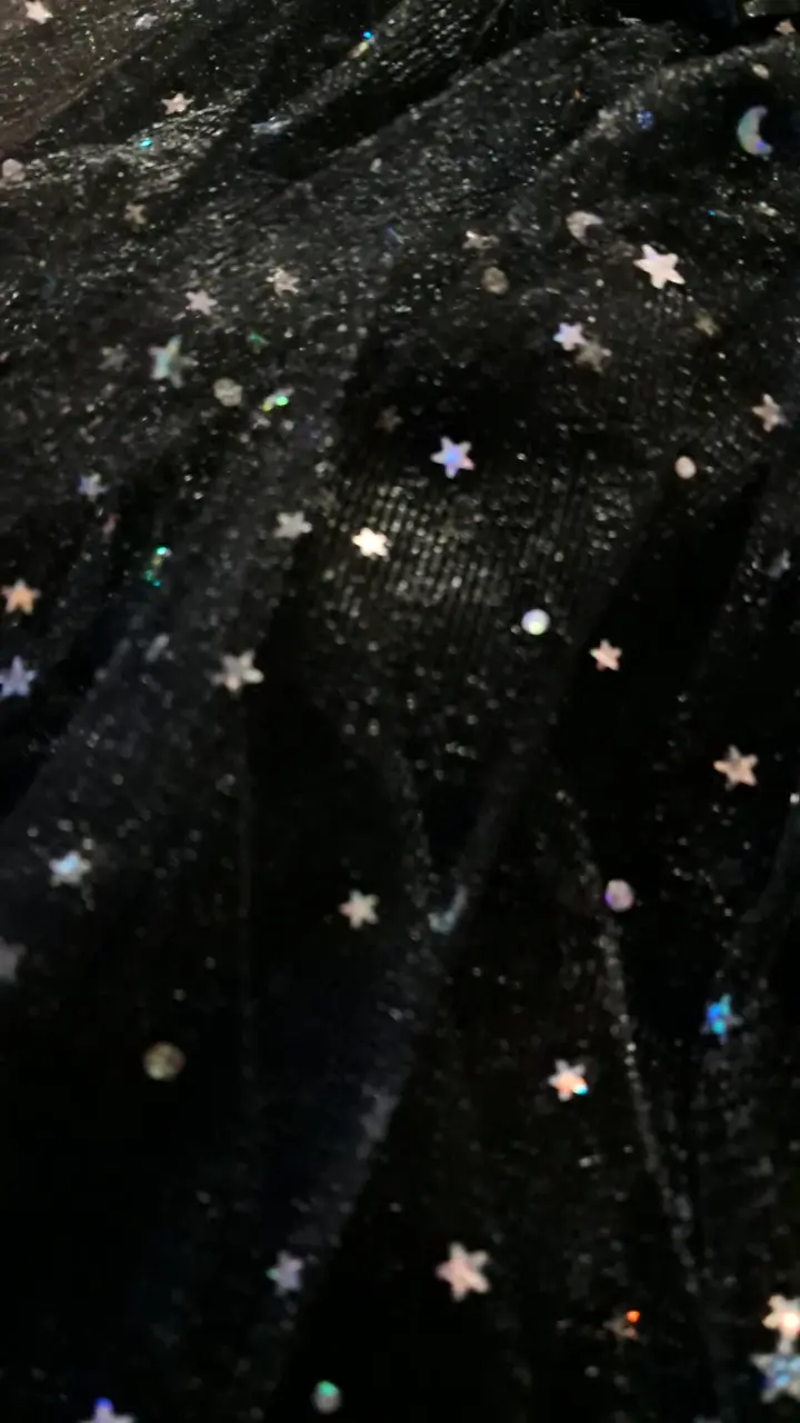 Máscara LED luminosa con tutu de estrellas - 3