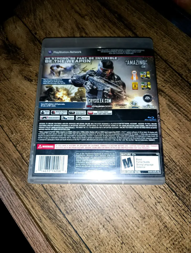 Crysis 2 PS3 Usado - 3