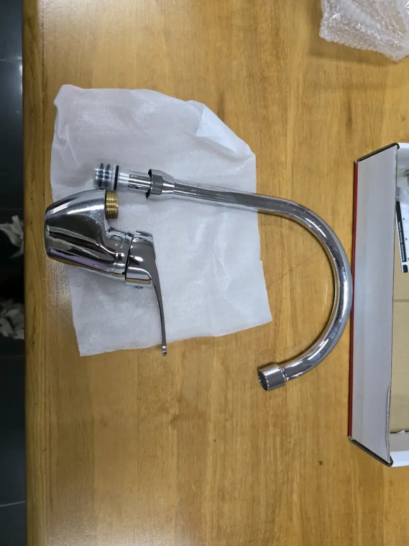 Grifo de cocina monomando PMB Memphis cromado - 3
