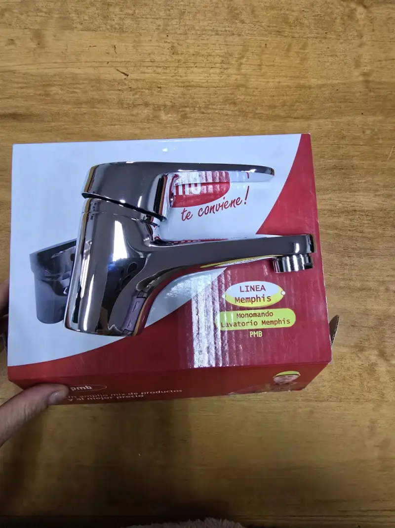 Grifo Monomando Lavatorio Memphis PMB Cromado