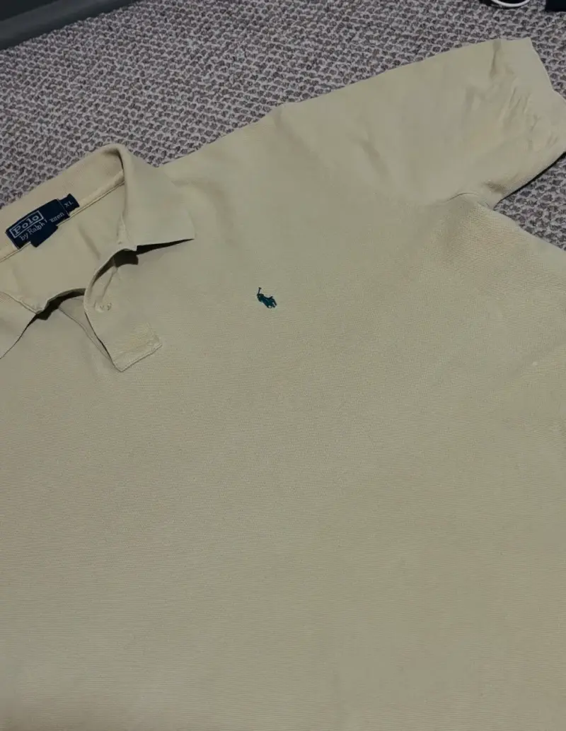 Polera Polo Ralph Lauren beige
