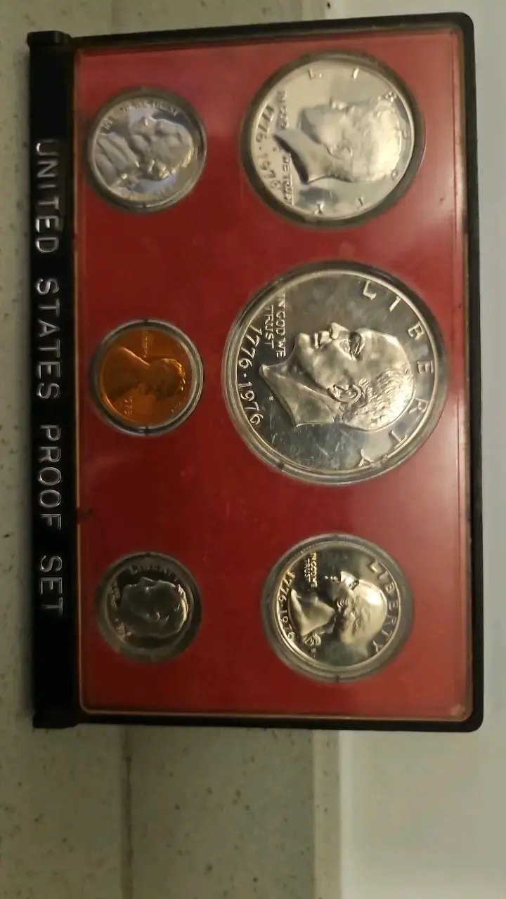 Set de Monedas Proof de Estados Unidos 1776-1976
