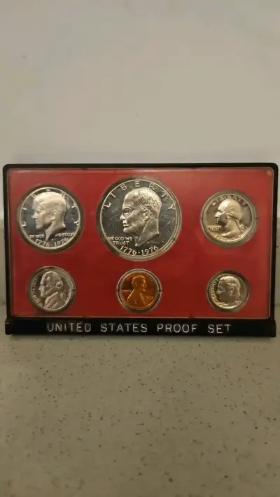Set de Monedas Proof de Estados Unidos 1776-1976 - miniatura 2