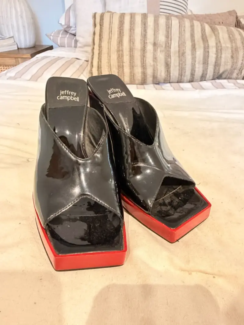 Zapatillas de plataforma negras Jeffrey Campbell
