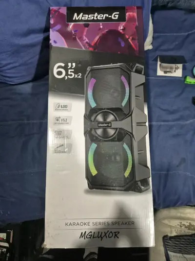 Parlante Karaoke Master-G MGLuxor 6000W - miniatura 1