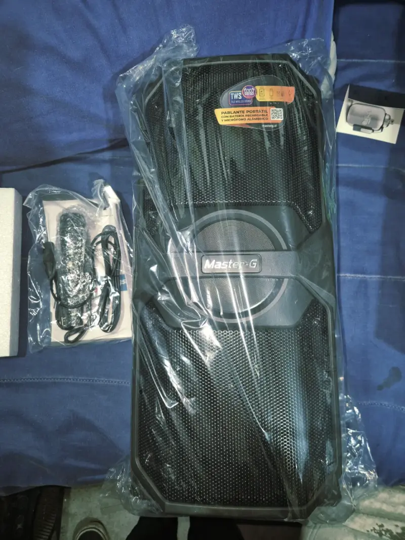 Parlante Karaoke Master-G MGLuxor 6000W - 5