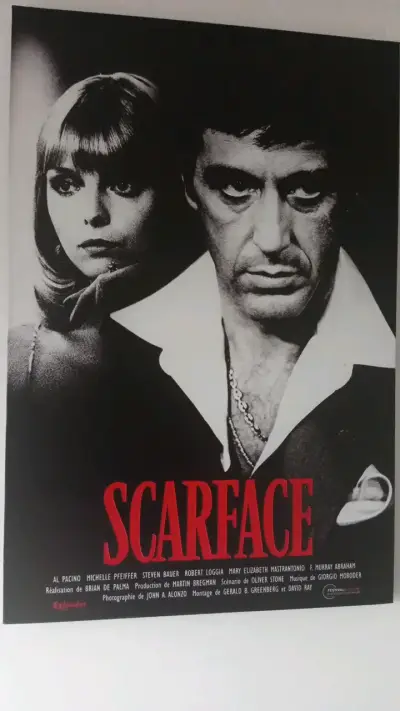 Póster película Scarface y El Padrino - miniatura 2