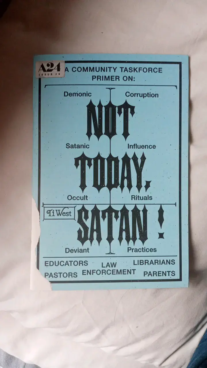 Revista A24 Not Today Satan Edición 26