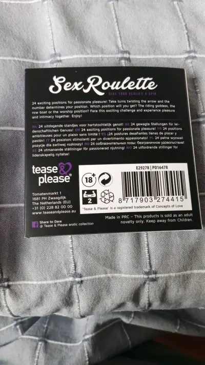 Juego de Mesa Sex Roulette Kama Sutra - miniatura 2