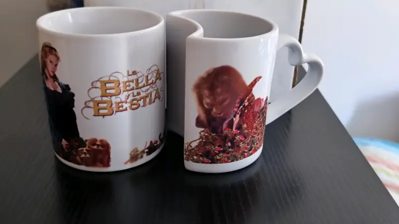 Set de tazas "La bella y la bestia" - 5