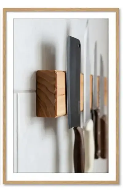 Soporte de madera para cuchillos - miniatura 5