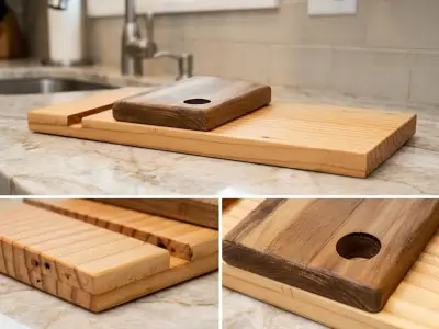 Tabla de cortar de madera - miniatura 4