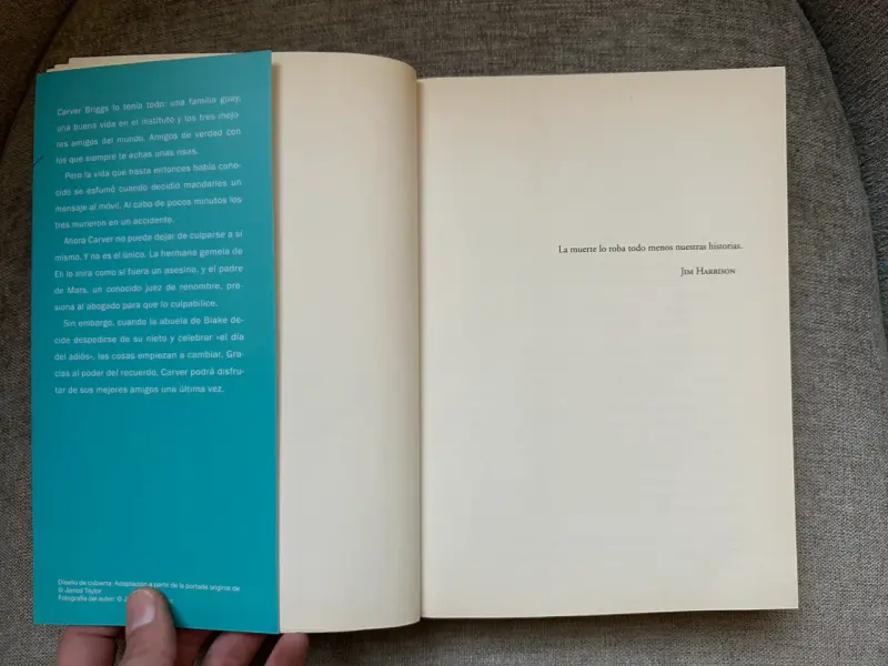 Libro 'Goodbye Days' de Jeff Zentner - 3