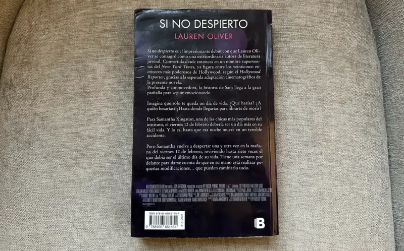 Libro 'Si No Despierto' de Lauren Oliver - 2