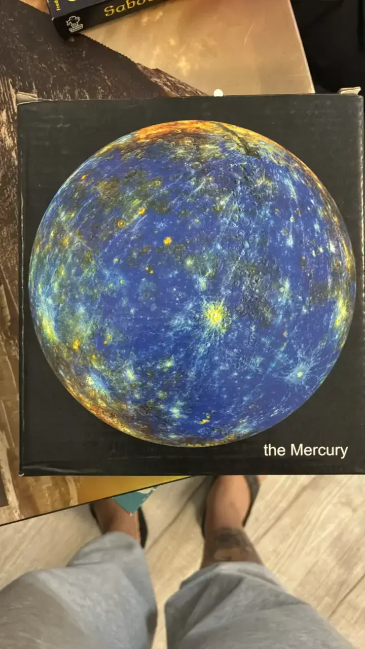 Rompecabezas circular de 1000 piezas The Mercury