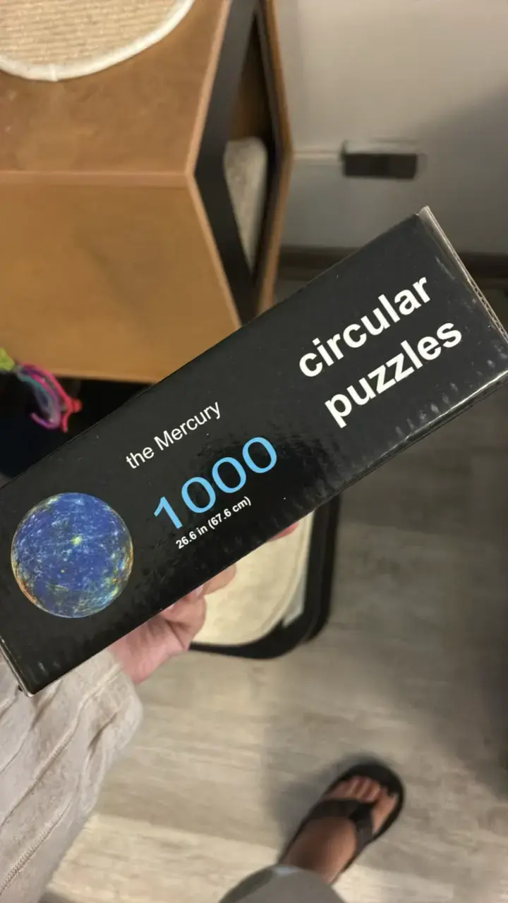 Rompecabezas circular de 1000 piezas The Mercury - 3