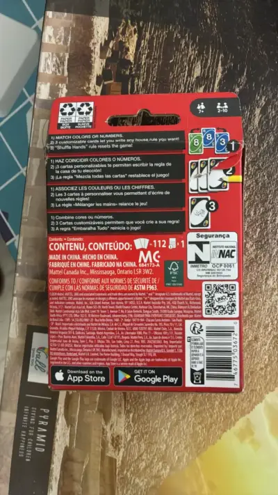 Juego de cartas UNO de Mattel - miniatura 2