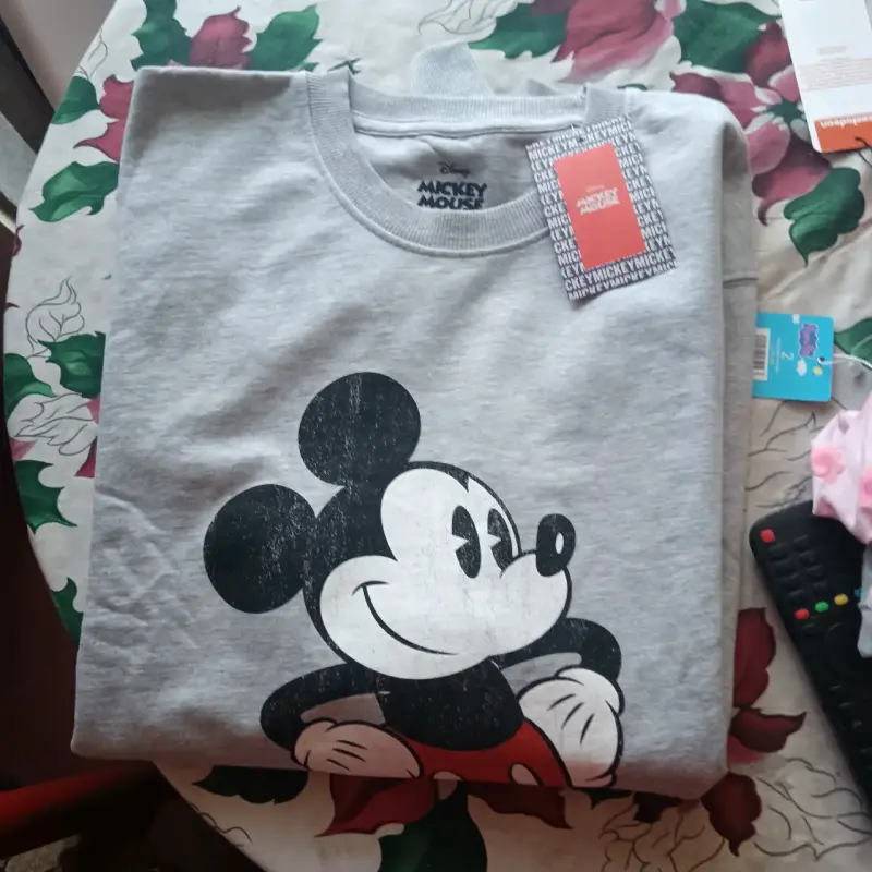 Polerón gris Mickey Mouse Disney para adultos - 2