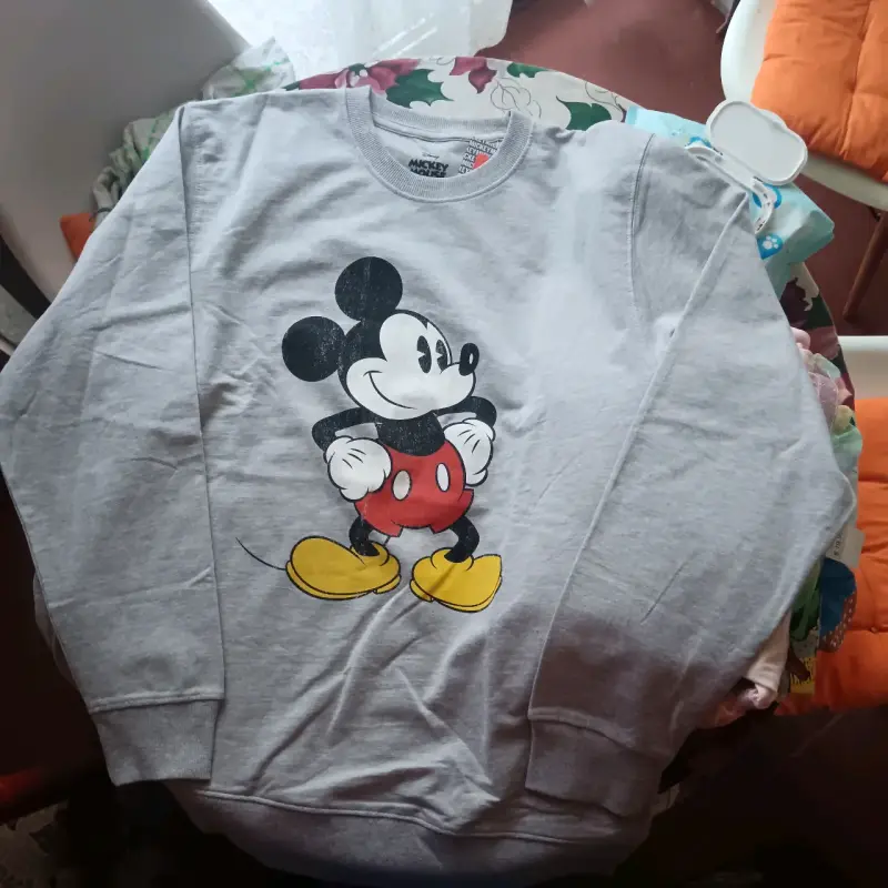 Polerón gris Mickey Mouse Disney para adultos - 3