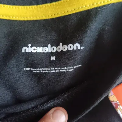 Polera Nickelodeon CatDog negra talla M - miniatura 1