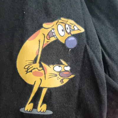Polera Nickelodeon CatDog negra talla M - miniatura 3